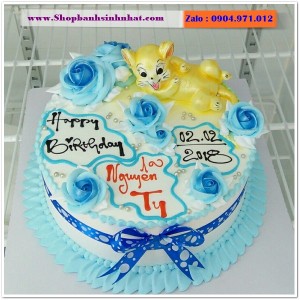 Bánh Sinh Nhật Con Heo Tuổi Hợi- Y05